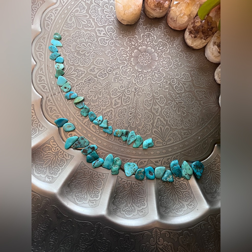 Small turquoise stone